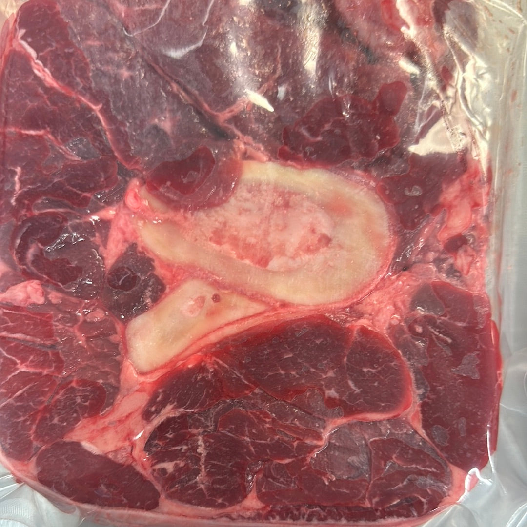 BEEF SHANK ROAST BONE IN CUT 3” 3lbs up