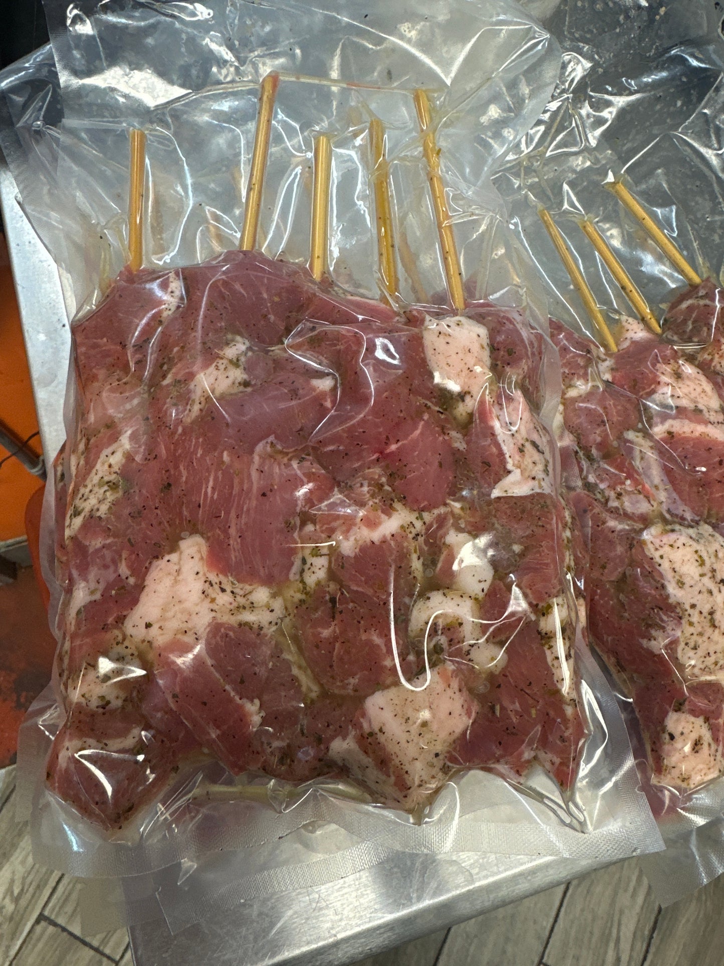 PORK SOUVLAKI 5x140gr BUCKEYE