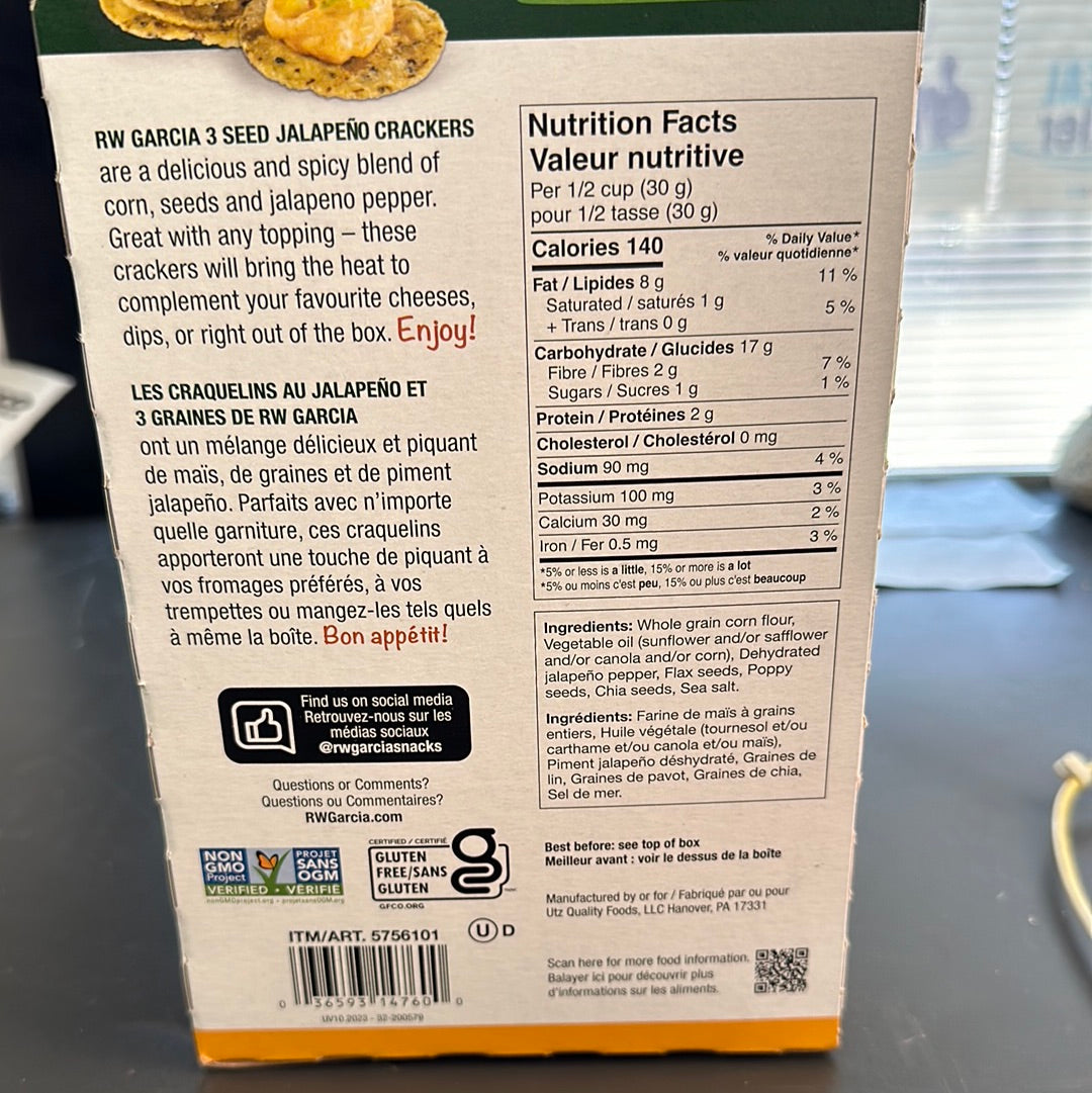 ORGANIC JALAPEÑO CRACKERS