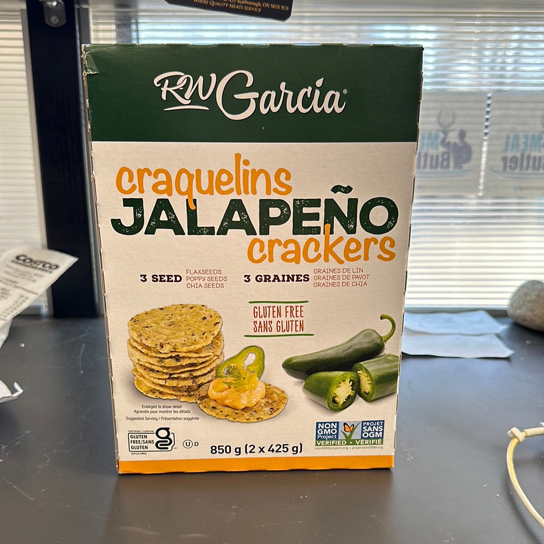 RW GARCIA JALAPEÑO CRACKERS