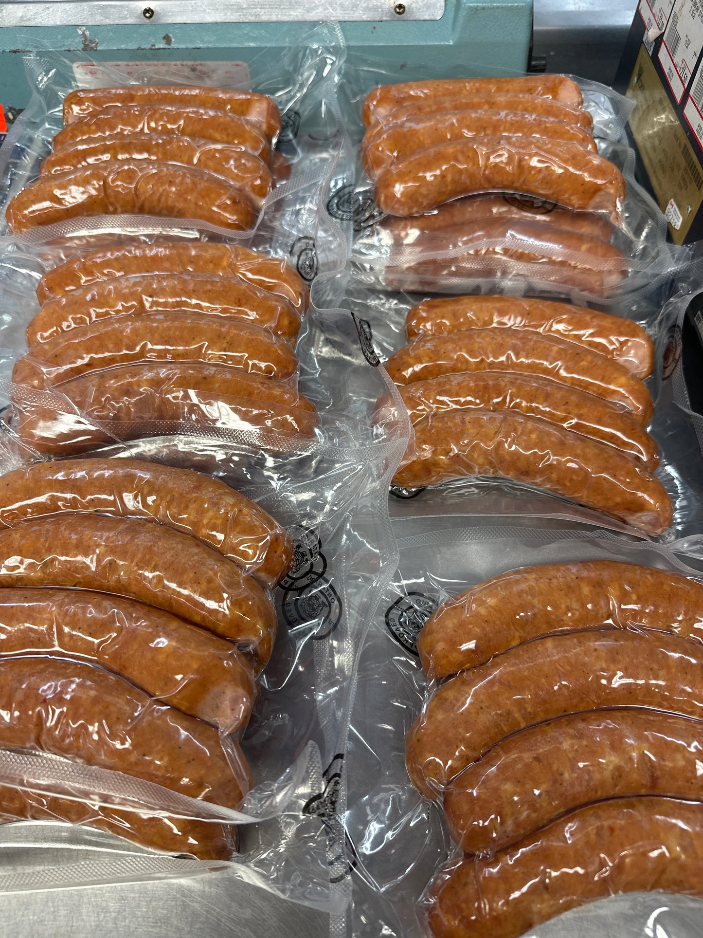 SAUSAGES - PORK - SMOKED ANDOUILLE - 4/PK