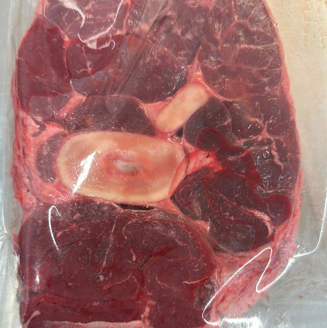 BEEF SHANK ROAST BONE IN CUT 3” 3lbs up