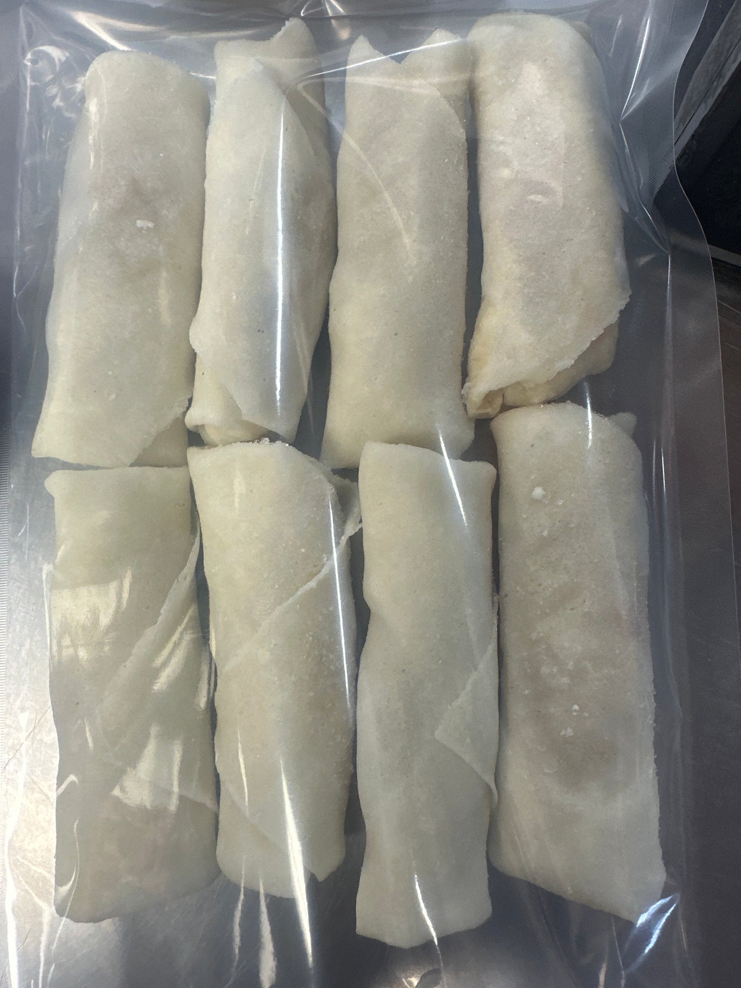 VEGETABLE SPRING ROLLS (NO MSG) - 8/pkg - Fully Cooked