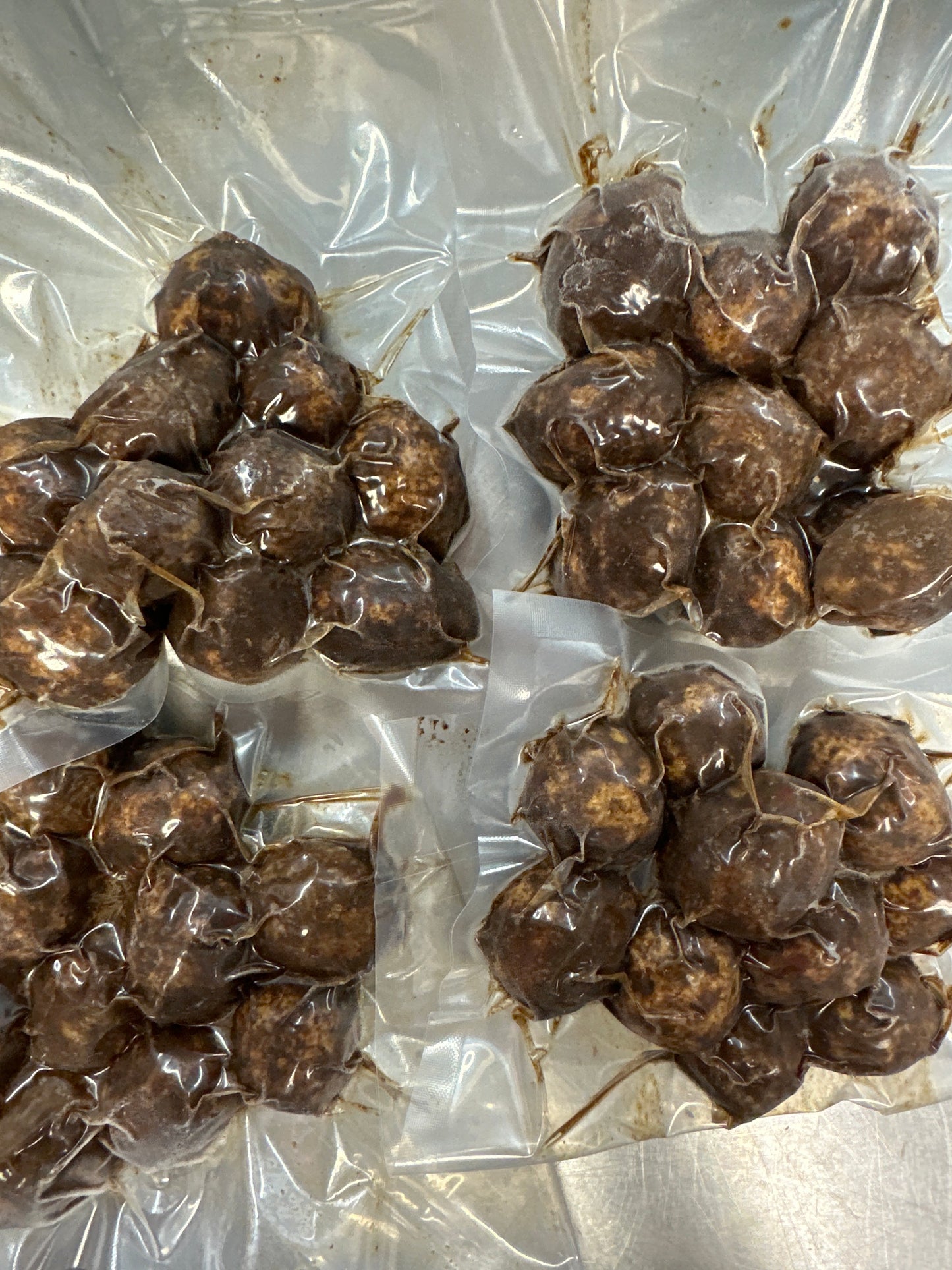 Beef Meatballs JERK - Cooked & Portioned - 4oz