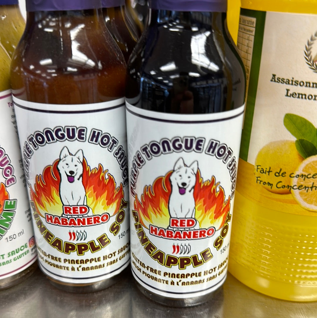 PURPLE TONGUE HOT SAUCE PINEAPPLE