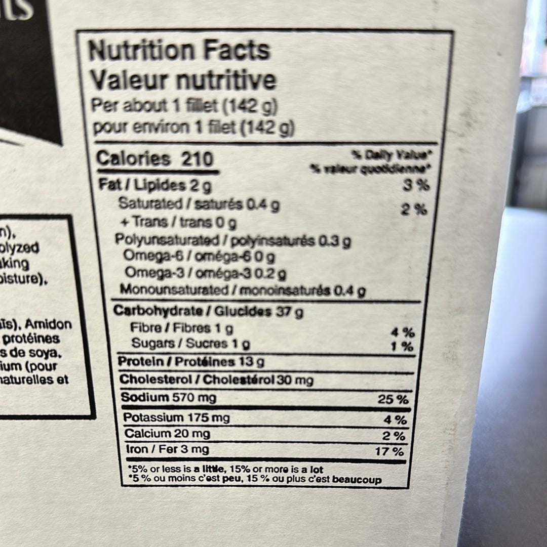 BREADED SOLE FILLET - 2KG BG