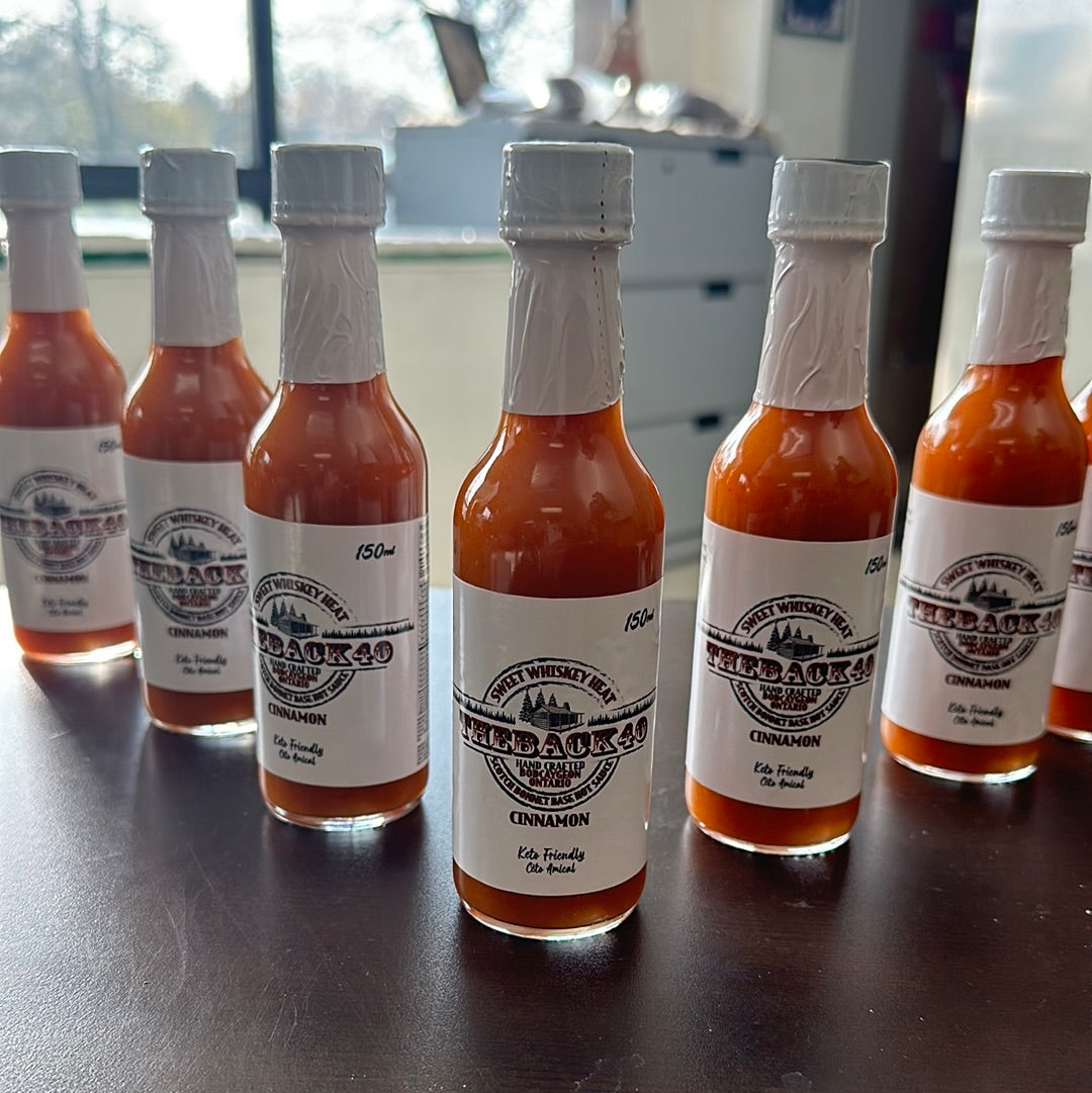THE BACK 40 SWEET WHISKEY HEAT CINNAMON