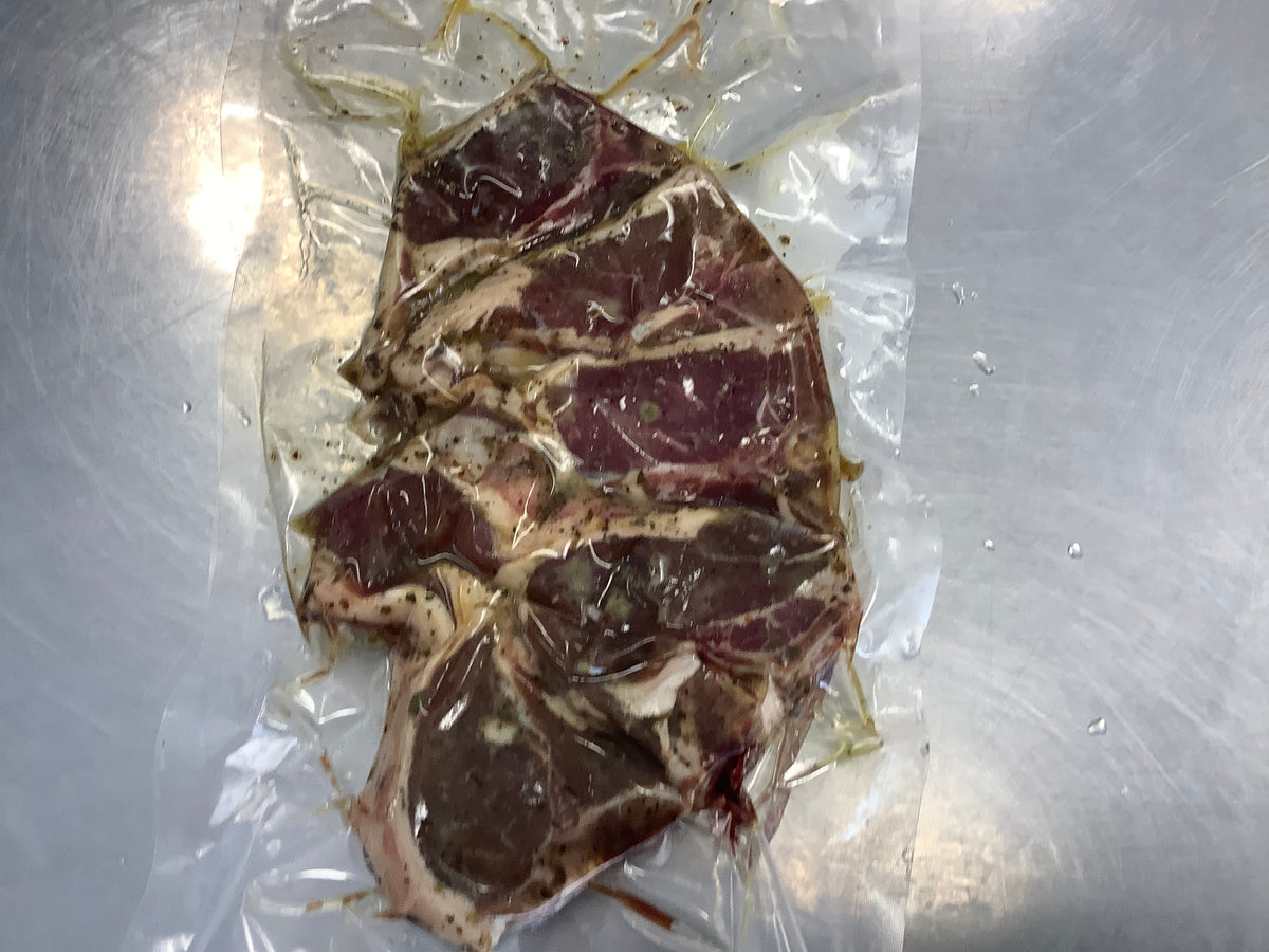LAMB CHOPS MARINATED IN GREEK-6/PKG