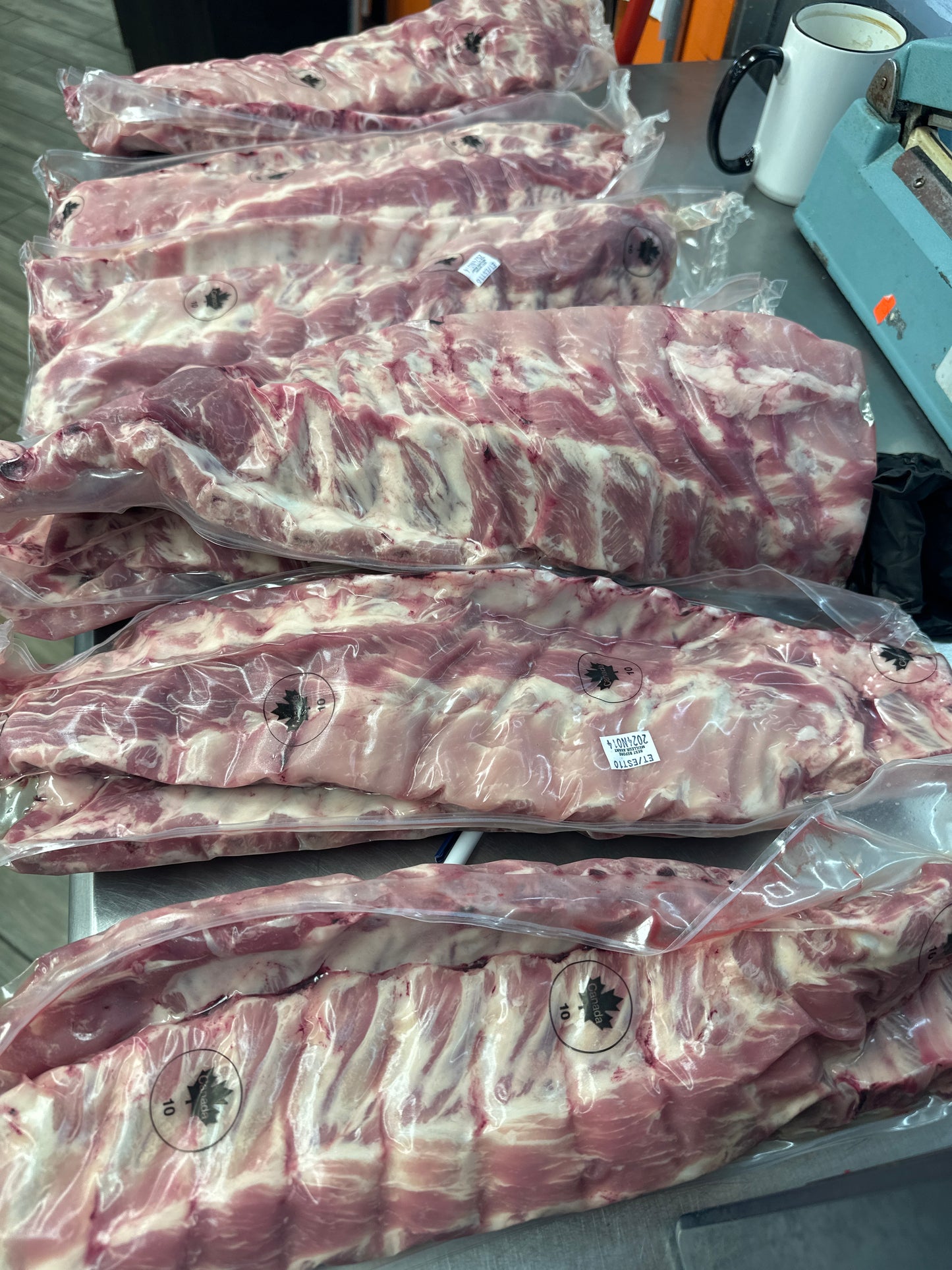 PORK - 2 BABY BACK RIBS per package