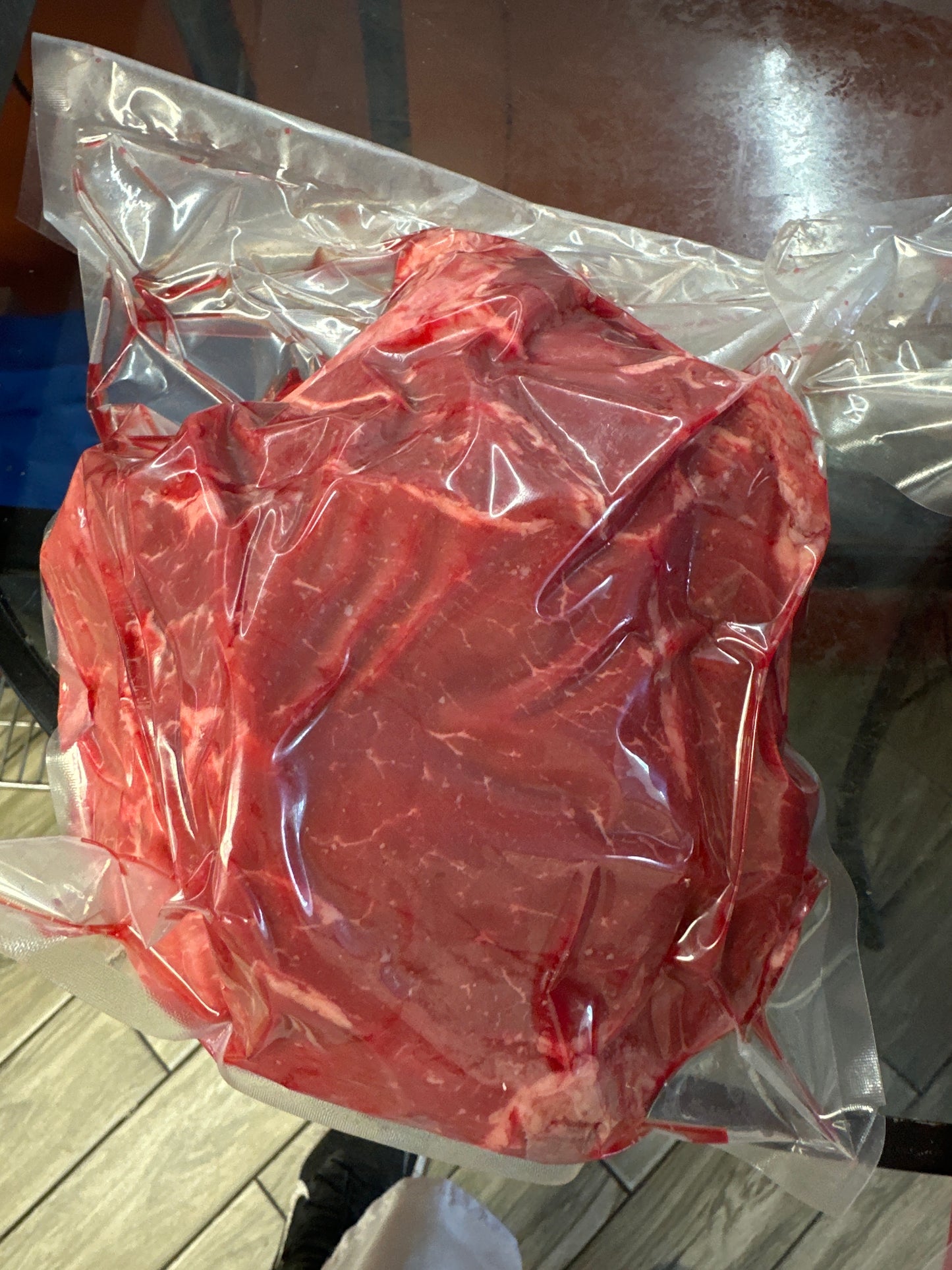 AAA INSIDE ROUND ROAST TRIMMED AND CLEANED approximately 2lbs up