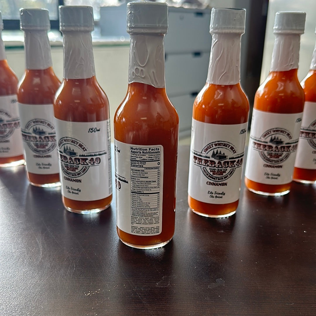 THE BACK 40 SWEET WHISKEY HEAT CINNAMON