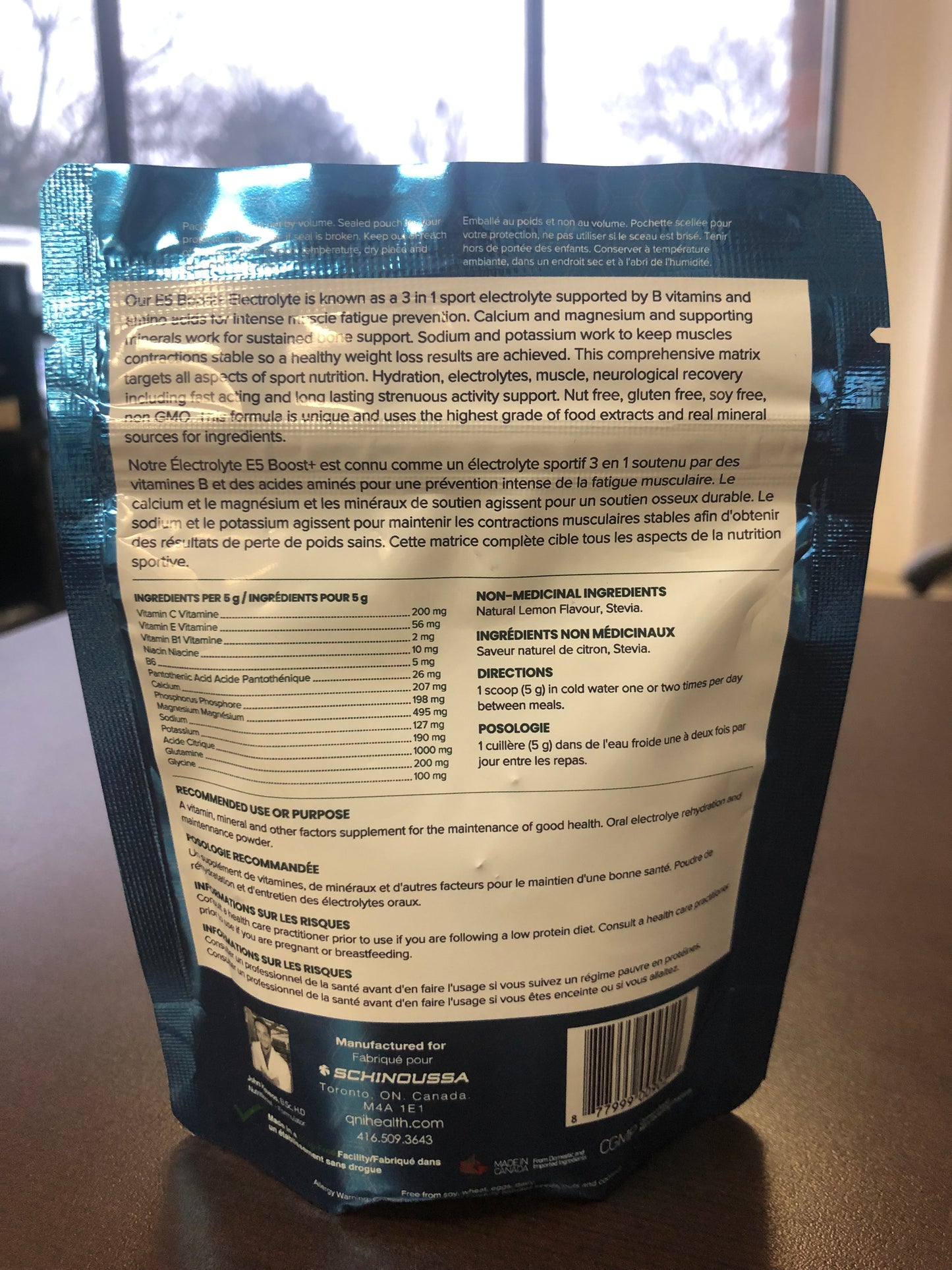SCHINOUSSA - E5 BOOST+ - 100G