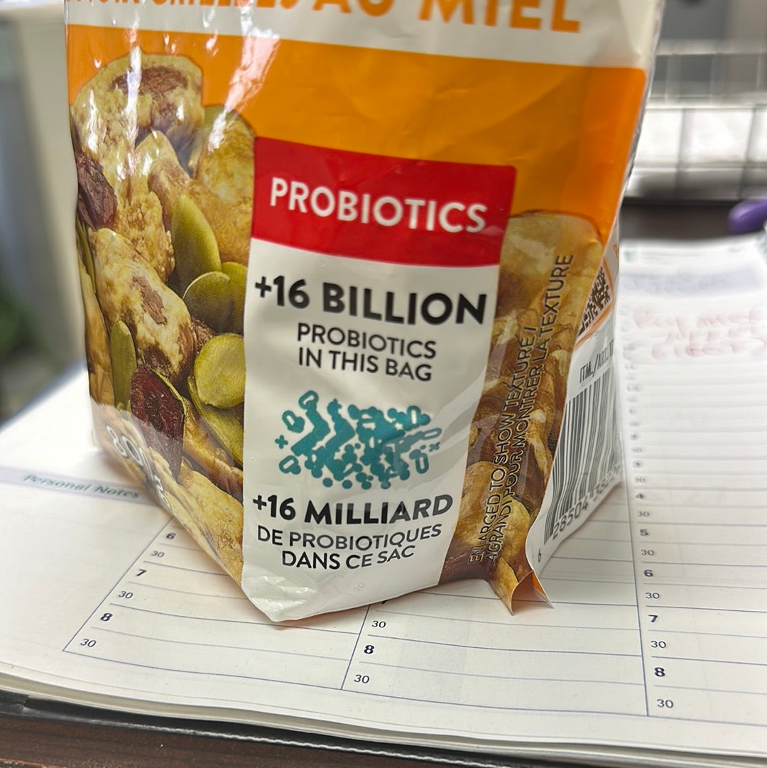 YUMI PROBIOTICS HONEY ROASTED NUT CRUNCH