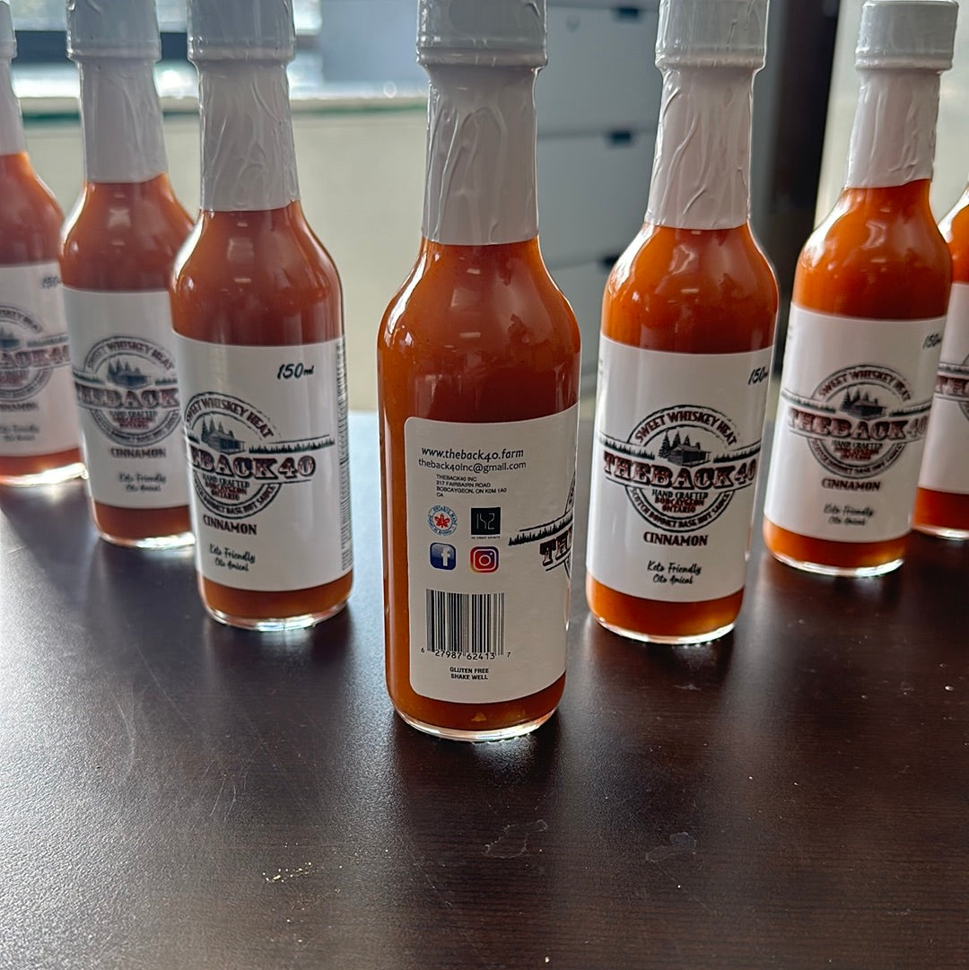 THE BACK 40 SWEET WHISKEY HEAT CINNAMON
