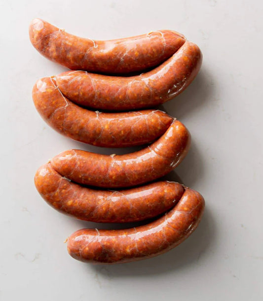 Pork Hot Italian Sausages - Cooked & Portioned