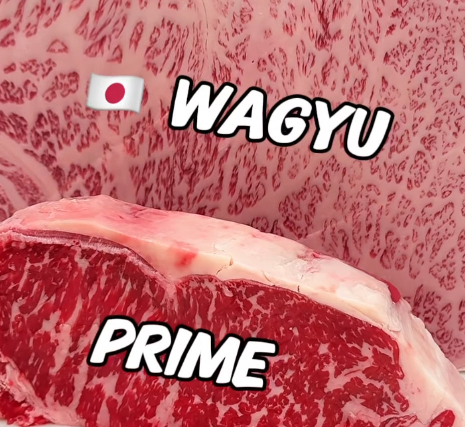 WAGYU STRIPLOIN CUT INTO 8-90z STEAKS!!!