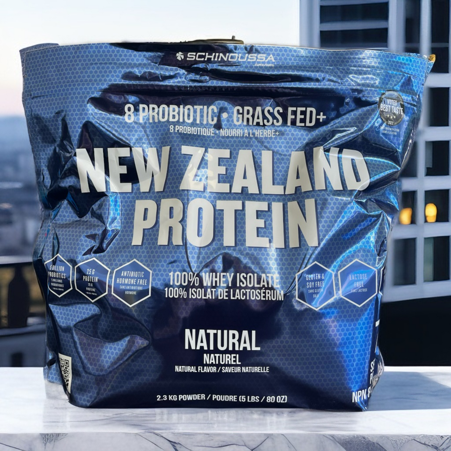 SCHINOUSSA PROTEIN - NEW ZEALAND WHEY ISOLATE 5lbs