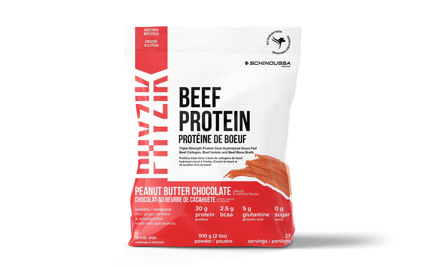 BEEF PROTEIN - PEANUT BUTTER CHOCOLATE SCHINOUSSA