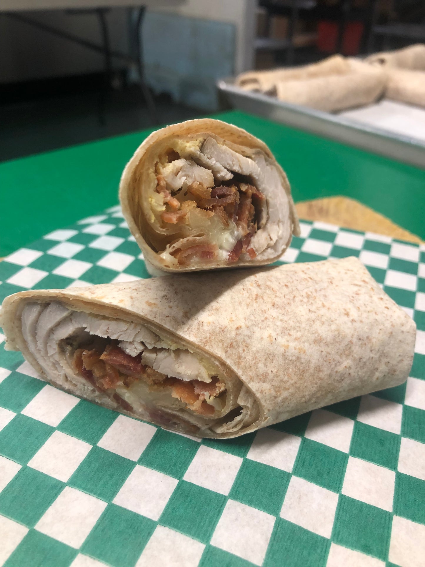 WRAP - TURKEY BACON CLUB