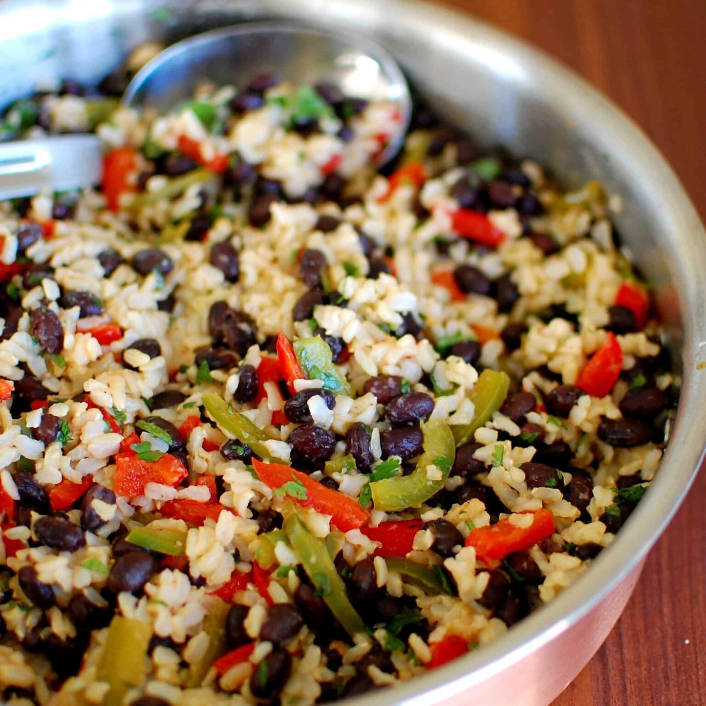 Caribbean Rice & Black Beans - Cooked & Portioned