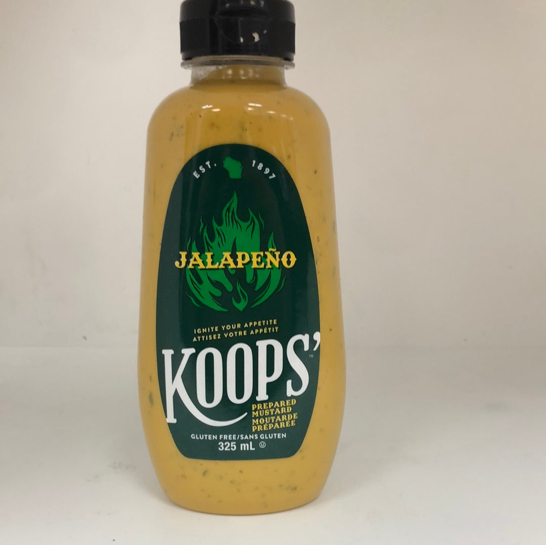 KOOP'S - GLUTEN FREE MUSTARDS - 325ml