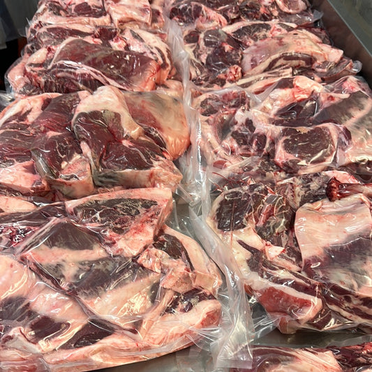 ONTARIO LAMB CUT BBQ READY 1/2 a lamb 9-10 lb average
