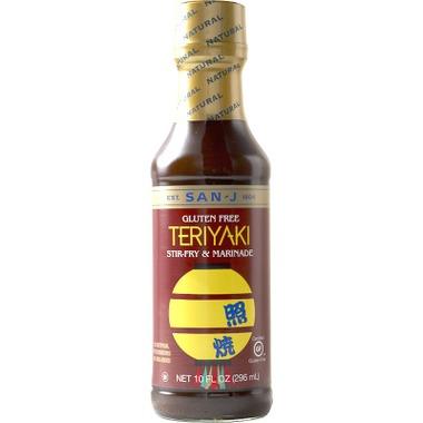 TERIYAKI SAUCE (GLUTEN-FREE) - SAN-J 296ml