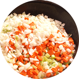 MIREPOIS MIX - Celery, Onions, & Carrot Mix