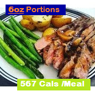 Pre-Set Meal - Beef Flank Steak, Green Beans & Baked Potato