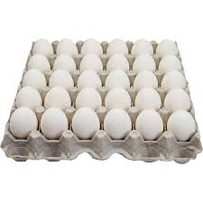 X-LARGE WHITE EGGS, CAGE FREE (TRAY OF 30)