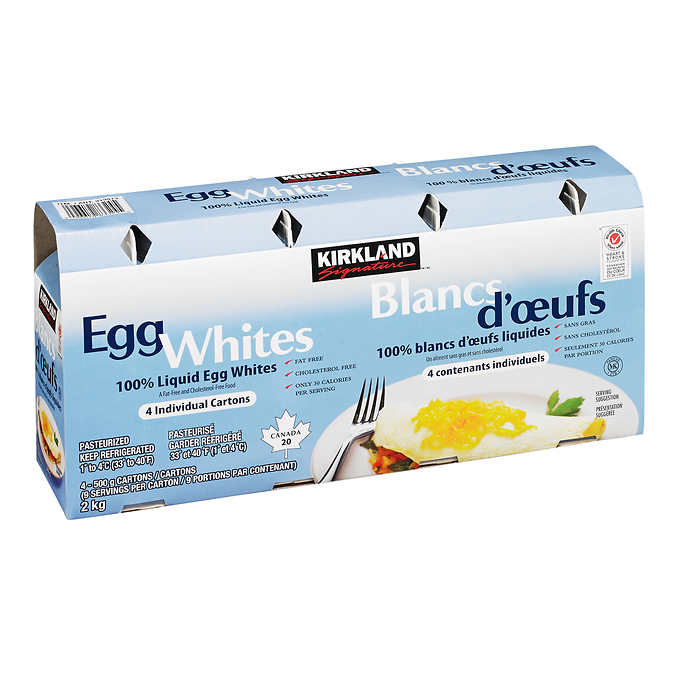 EGG WHITES - 4 x 500g