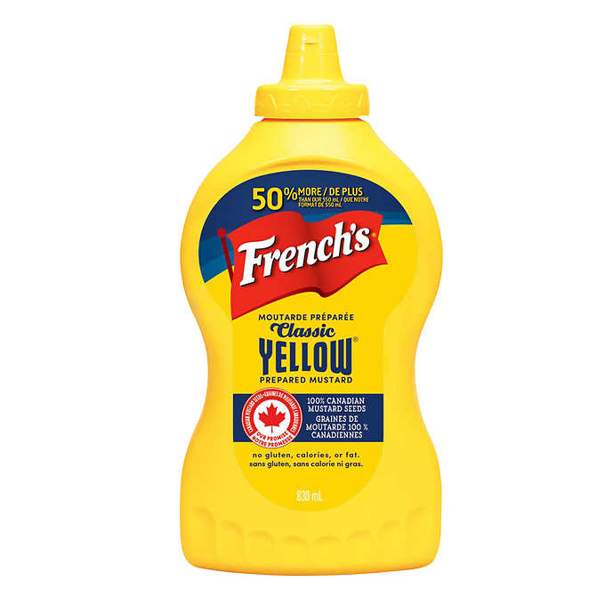 FRENCH'S CLASSIC MUSTARD - 830ml