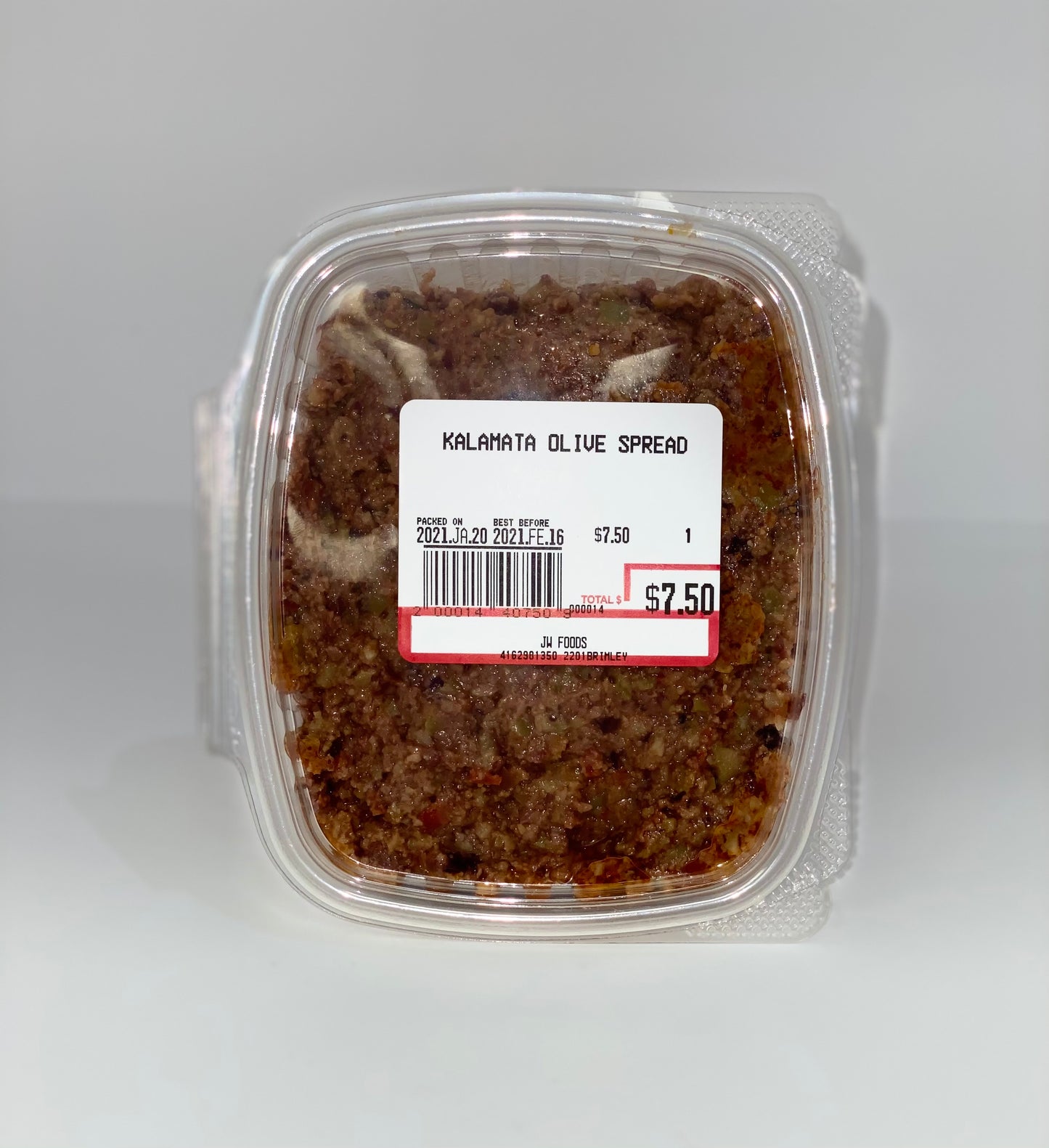 KALAMATA OLIVE SPREAD 12OZ