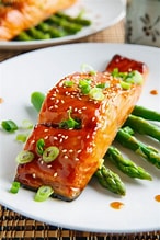 Salmon Fillet - Teriyaki - Cooked & Portioned