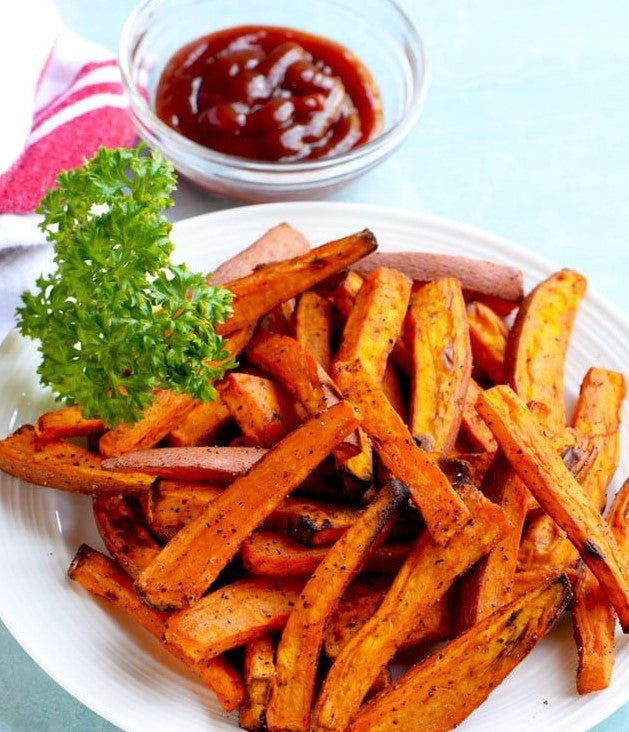 Fryer Sweet Potato Chips Potato Wedges Air Fryer Potato Chips Air