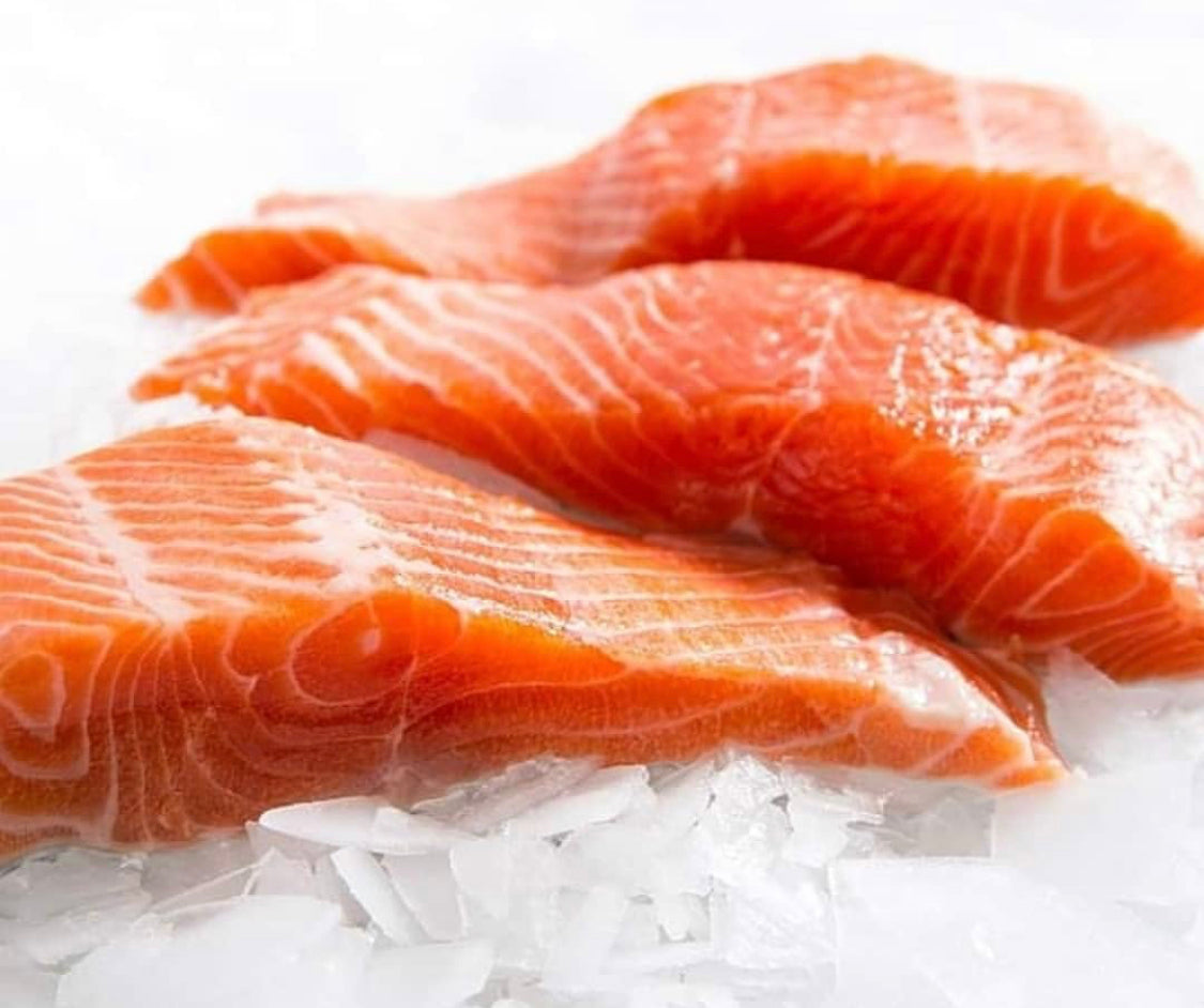 SALMON FILLET - WHOLE, SKIN-OFF, Canadian Atlantic