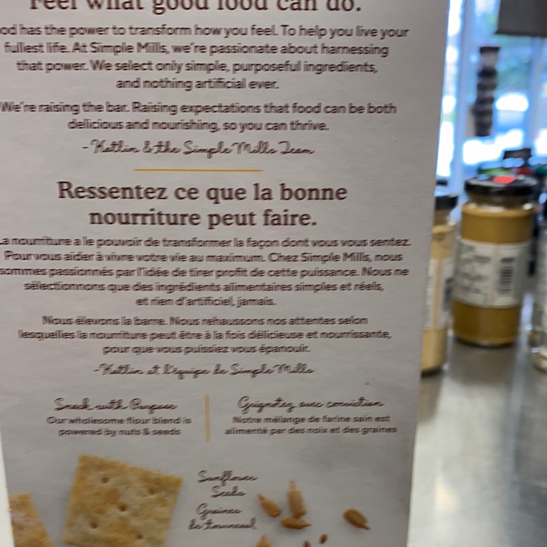 SIMPLE MILLS ALMOND FLOUR CRACKERS