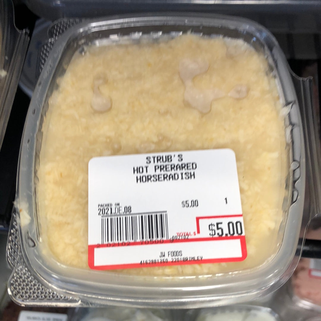 STRUB’S HOT HORSERADISH