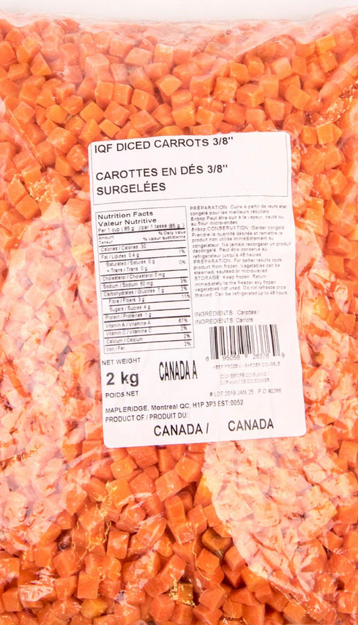 CARROTS - DICED