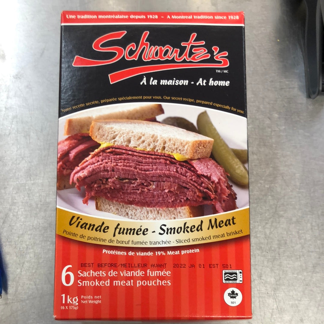 SCHWARTZ’S SMOKED MEATS