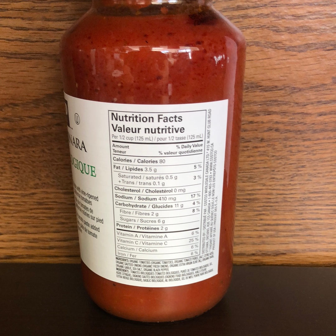 ORGANIC MARINARA SAUCE