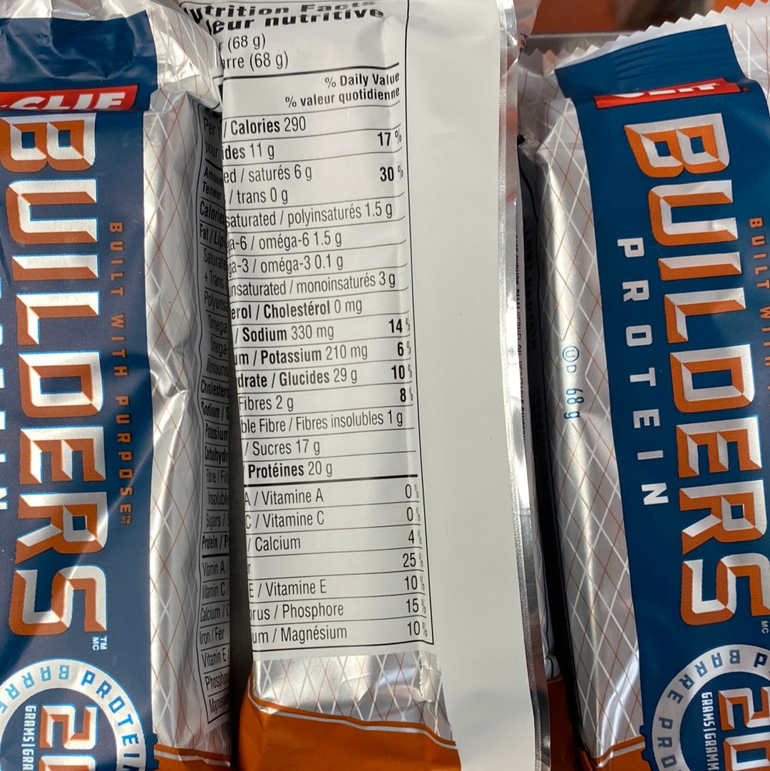 BUILDERS PROTEIN BAR - PEANUT BUTTER - 68g