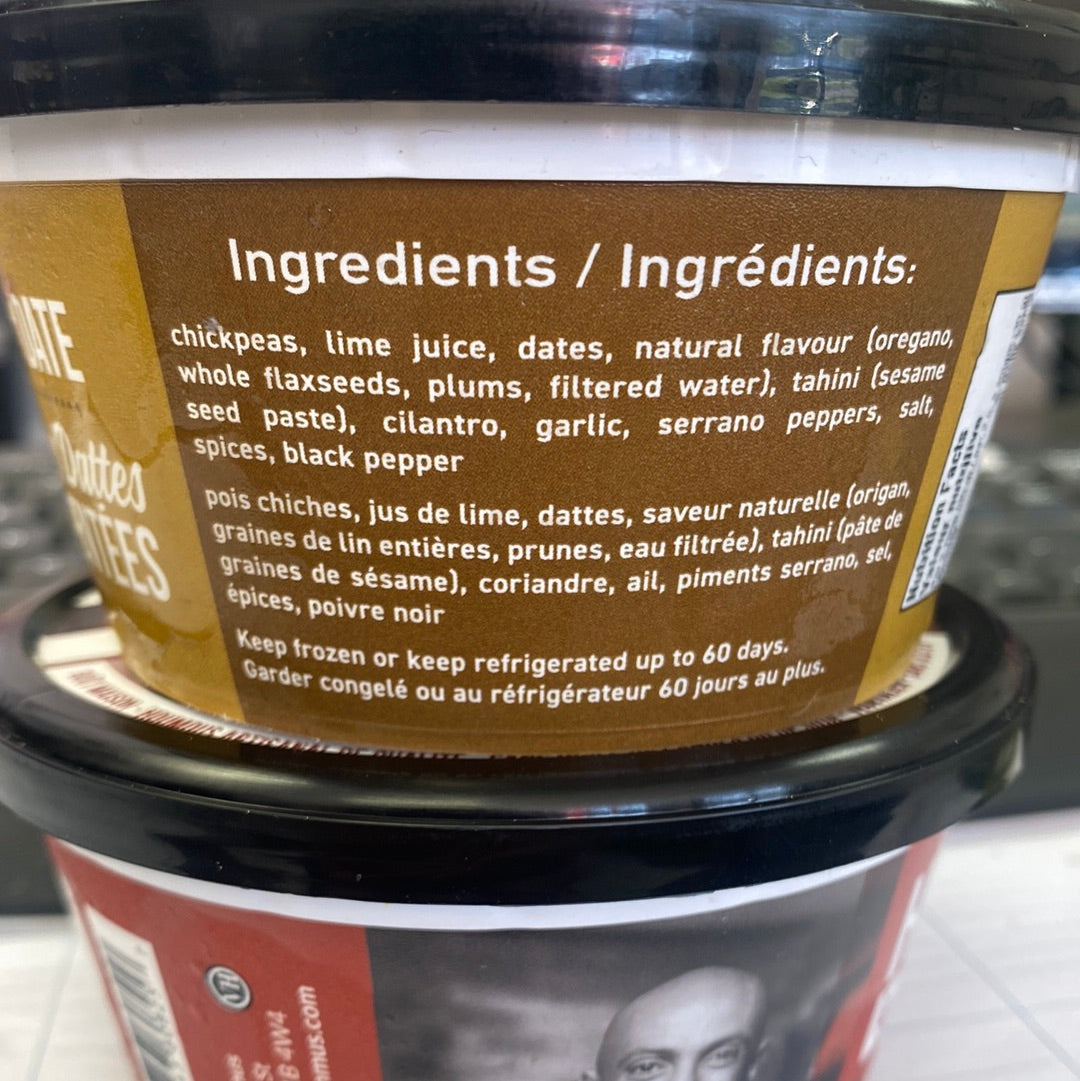 HANES HUMMUS - HOT DATE - 283g