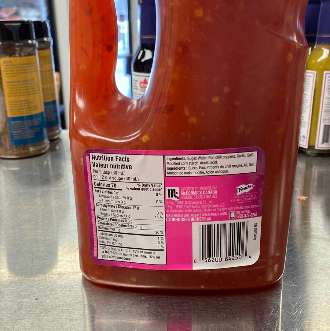 FRANK'S REDHOT - SWEET SWEET CHILI - 1.89L