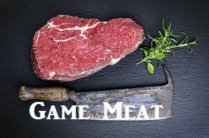 GAME MEAT - RAW