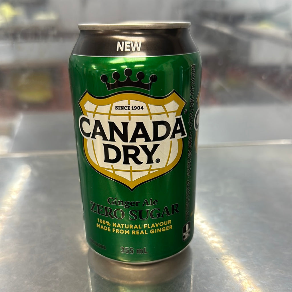 ZERO SUGAR CANADA DRY