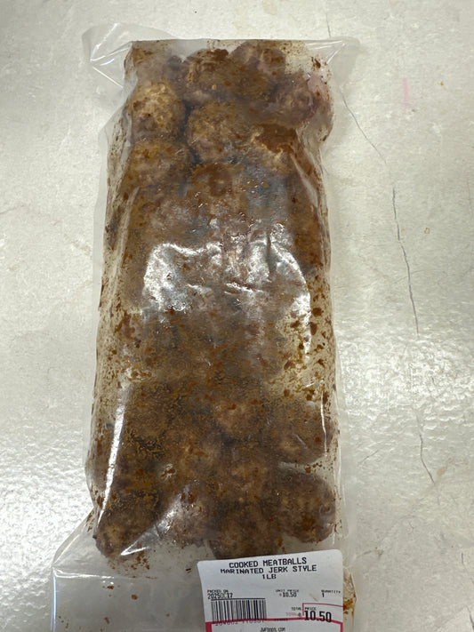 COOKED JERK MEATBALLS