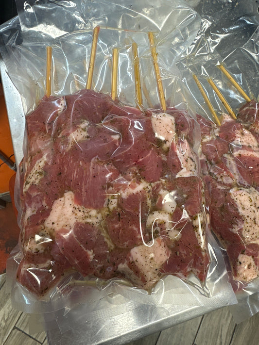 PORK SOUVLAKI 5x140gr BUCKEYE