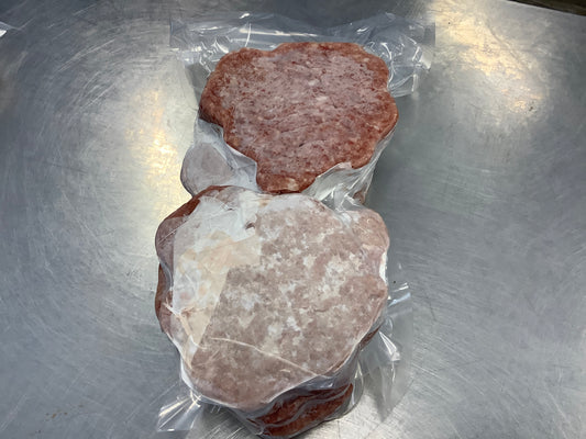 BUTCHER BEEF BURGERS-6x6OZ PKG