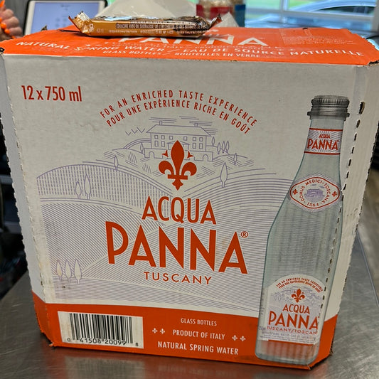 ACQUA PANNA TUSCANY WATER - CASE of 12
